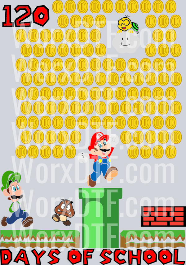 120 days of school_Mario